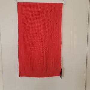 Tommy Hilfiger Knitted Pink Scarf